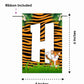 Tiger Theme Happy Birthday Banner for Photo Shoot Backdrop and Theme Party