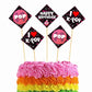 Kpop Theme Cake Topper Pack of 10 Nos for Birthday Cake Decoration Theme Party Item For Boys Girls Adults Birthday Theme Decor