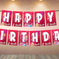 Barbie Theme Happy Birthday Banner for Photo Shoot Backdrop and Theme Party