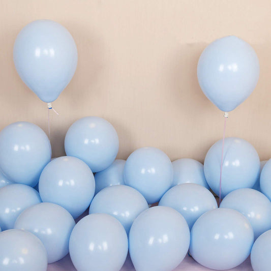 Blue Pastel Balloon Pack of 25 for birthday decoration, Anniversary Weddings Engagement, Baby Shower, New Year decoration, Theme Party balloons