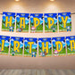 Robo Poli Theme Happy Birthday Banner for Photo Shoot Backdrop and Theme Party