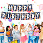 Music Theme Happy Birthday Banner for Photo Shoot Backdrop and Theme Party