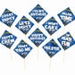 Police Birthday Photo Booth Party Props Theme Birthday Party Decoration, Birthday Photo Booth Party Item for Adults and Kids