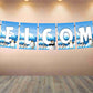 Penguin Welcome Banner for Party Entrance Home Welcoming Birthday Decoration Party Item