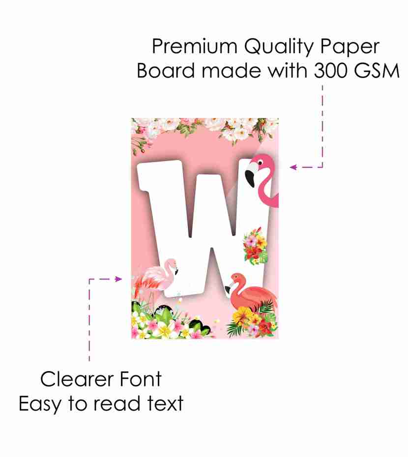 Flamingo Welcome Banner for Party Entrance Home Welcoming Birthday Decoration Party Item
