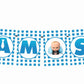 Boss Baby Theme I Am Six 6th Birthday Banner for Photo Shoot Backdrop and Theme Party