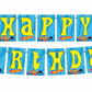 Hot Racing Wheels Happy Birthday Decoration Hanging and Banner for Photo Shoot Backdrop and Theme Party