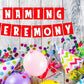 Naming Ceremony Decoration Hanging and Banner for Photo Shoot Backdrop and Theme Party