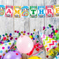 Baby Bus Theme I Am Three 3rd Birthday Banner for Photo Shoot Backdrop and Theme Party