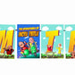 Motu Patlu Theme I Am Three 3rd Birthday Banner for Photo Shoot Backdrop and Theme Party