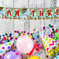Masha Bear Theme I Am Three 3rd Birthday Banner for Photo Shoot Backdrop and Theme Party