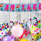 Mermaid Theme I Am Three 3rd Birthday Banner for Photo Shoot Backdrop and Theme Party