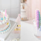 Pastel Color Twisty Birthday Candles Set Metallic Curly Coil Candles Holders Cake Cupcake Candles for Wedding, Birthday, Baby Shower Kids, Party Supplies ,Cake Decoration (Pack of 6)