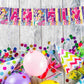 Little Pony Theme I Am Five 5th Birthday Banner for Photo Shoot Backdrop and Theme Party
