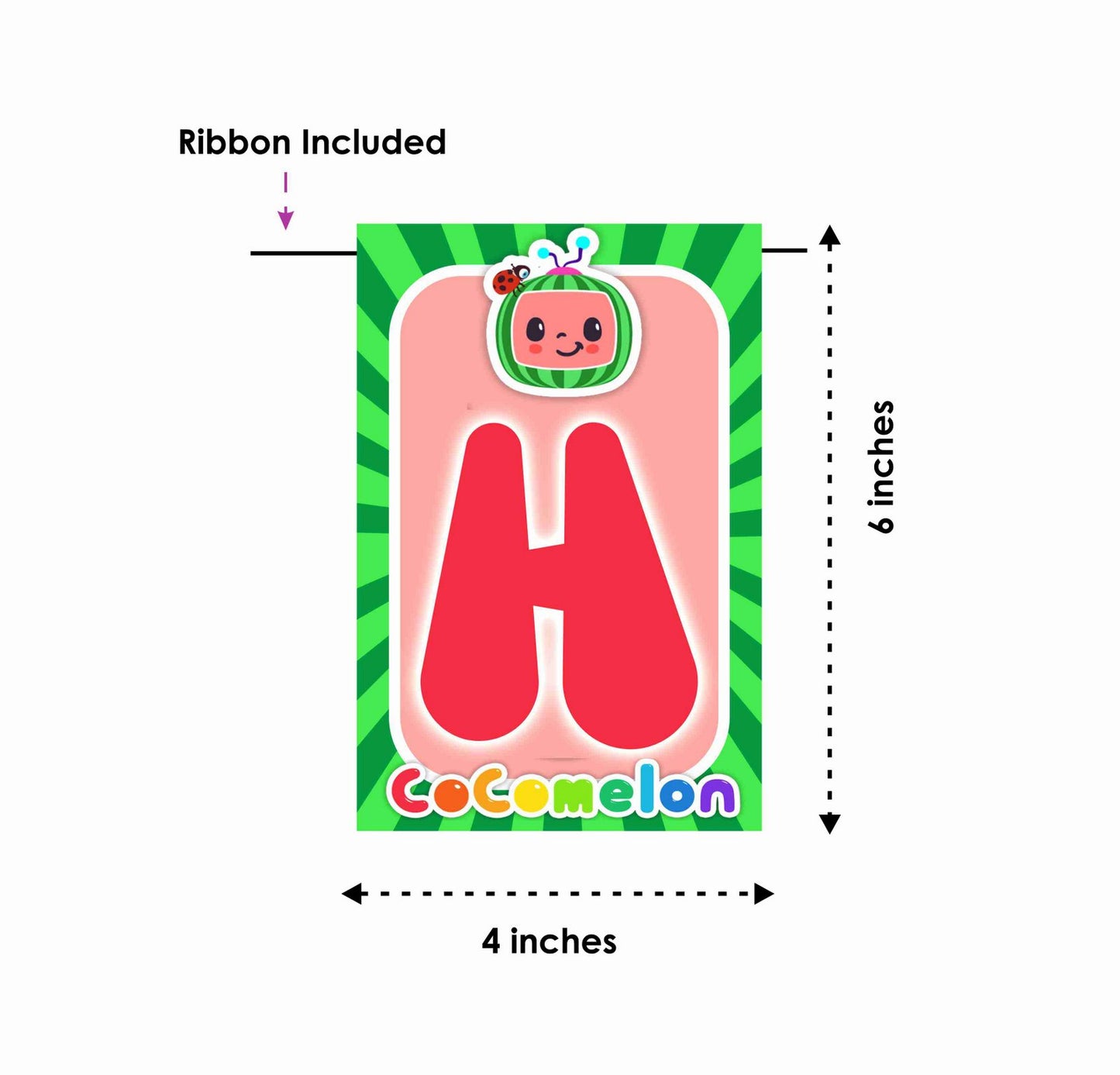 Cocomelon Theme Happy Birthday Decoration Hanging and Banner for Photo Shoot Backdrop and Theme Party