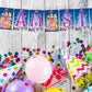 Castle Princess Theme I Am Six 6th Birthday Banner for Photo Shoot Backdrop and Theme Party