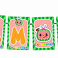 Cocomelon Theme I Am Six 6th Birthday Banner for Photo Shoot Backdrop and Theme Party