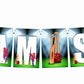 Cricket I Am Six 6th Birthday Banner for Photo Shoot Backdrop and Theme Party