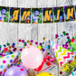 Little Krishna Theme I Am Nine 9th Birthday Banner for Photo Shoot Backdrop and Theme Party