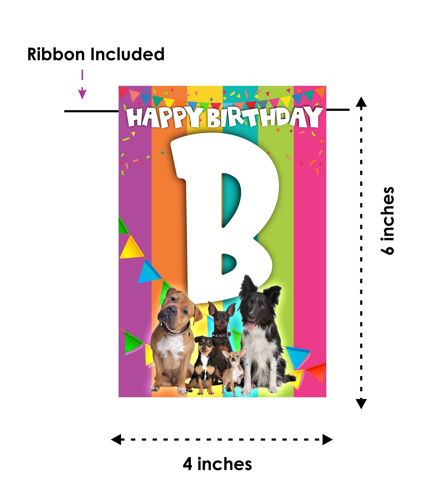 Bow Bow Party Dog Theme Happy Birthday Decoration Hanging and Banner for Photo Shoot Backdrop and Theme Party