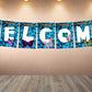 Butterfly Theme Welcome Banner for Party Entrance Home Welcoming Birthday Decoration Party Item