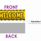 Construction Theme Welcome Board Welcome to My Birthday Party Board for Door Party Hall Entrance Decoration Party Item for Indoor and Outdoor 2.3 feet