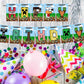 Minecraft Happy Birthday Decoration Hanging and Banner for Photo Shoot Backdrop and Theme Party