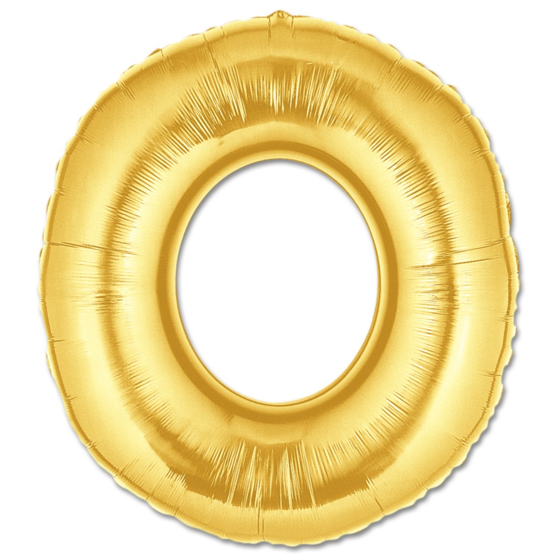 Alphabet O Gold Foil Balloon 16 Inches