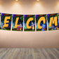 Little Krishna Theme Welcome Banner for Party Entrance Home Welcoming Birthday Decoration Party Item
