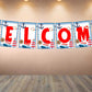 Sailor Theme Welcome Banner for Party Entrance Home Welcoming Birthday Decoration Party Item