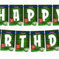 Arsenal Happy Birthday Decoration Hanging and Banner for Photo Shoot Backdrop and Theme Party