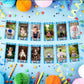 Baby Bus Theme Birthday Photo Banner - Monthly Yearly Milestone Birthday Photo Banner (12 Buntings)