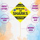 Baby Shark Birthday Photo Booth Party Props Theme Birthday Party Decoration, Birthday Photo Booth Party Item for Adults and Kids