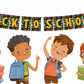 Back to School Decoration Hanging and Banner for Photo Shoot Backdrop and Theme Party