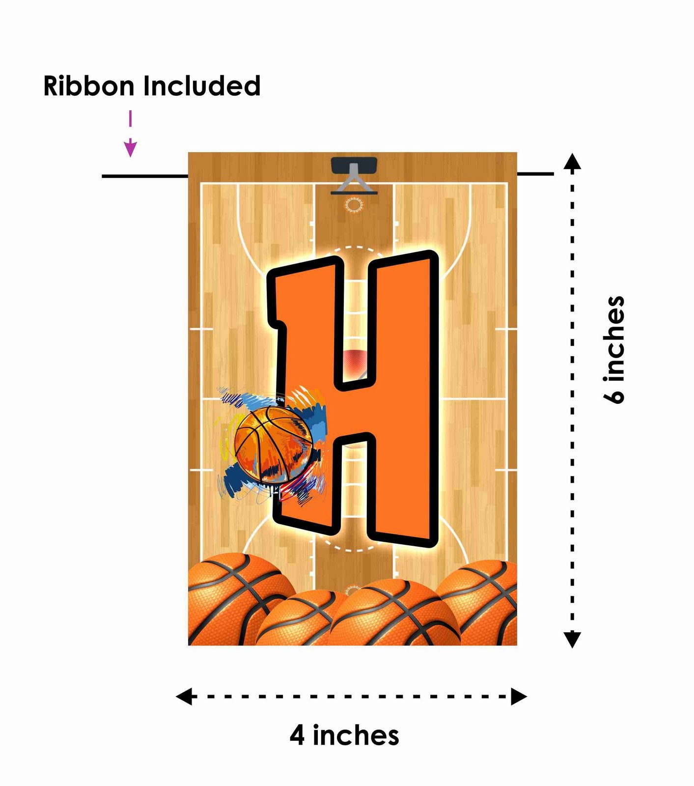 Basket Ball Theme Happy Birthday Decoration Hanging and Banner for Photo Shoot Backdrop and Theme Party