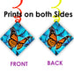 Butterfly Ceiling Hanging Swirls Decorations Cutout Festive Party Supplies (Pack of 6 swirls and cutout)