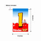 KinderJoy I Am Eight 8th Birthday Banner for Photo Shoot Backdrop and Theme Party