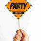 Construction Theme Birthday Photo Booth Party Props Theme Birthday Party Decoration, Birthday Photo Booth Party Item for Adults and Kids