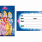 Castle Princess Theme Children's Birthday Party Invitations Cards with Envelopes - Kids Birthday Party Invitations for Boys or Girls,- Invitation Cards (Pack of 10)