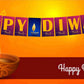 Happy Diwali Decoration Hanging and Banner for Photo Shoot Backdrop and Theme Party