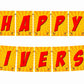 Happy Anniversary Banner Anniversary Decoration Backdrop Photo Shoot Party Item for Adults and Kids