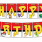 Pokemon Happy Birthday Decoration Hanging and Banner for Photo Shoot Backdrop and Theme Party