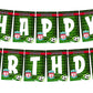 Liverpool Football Theme Happy Birthday Decoration Hanging and Banner for Photo Shoot Backdrop and Theme Party
