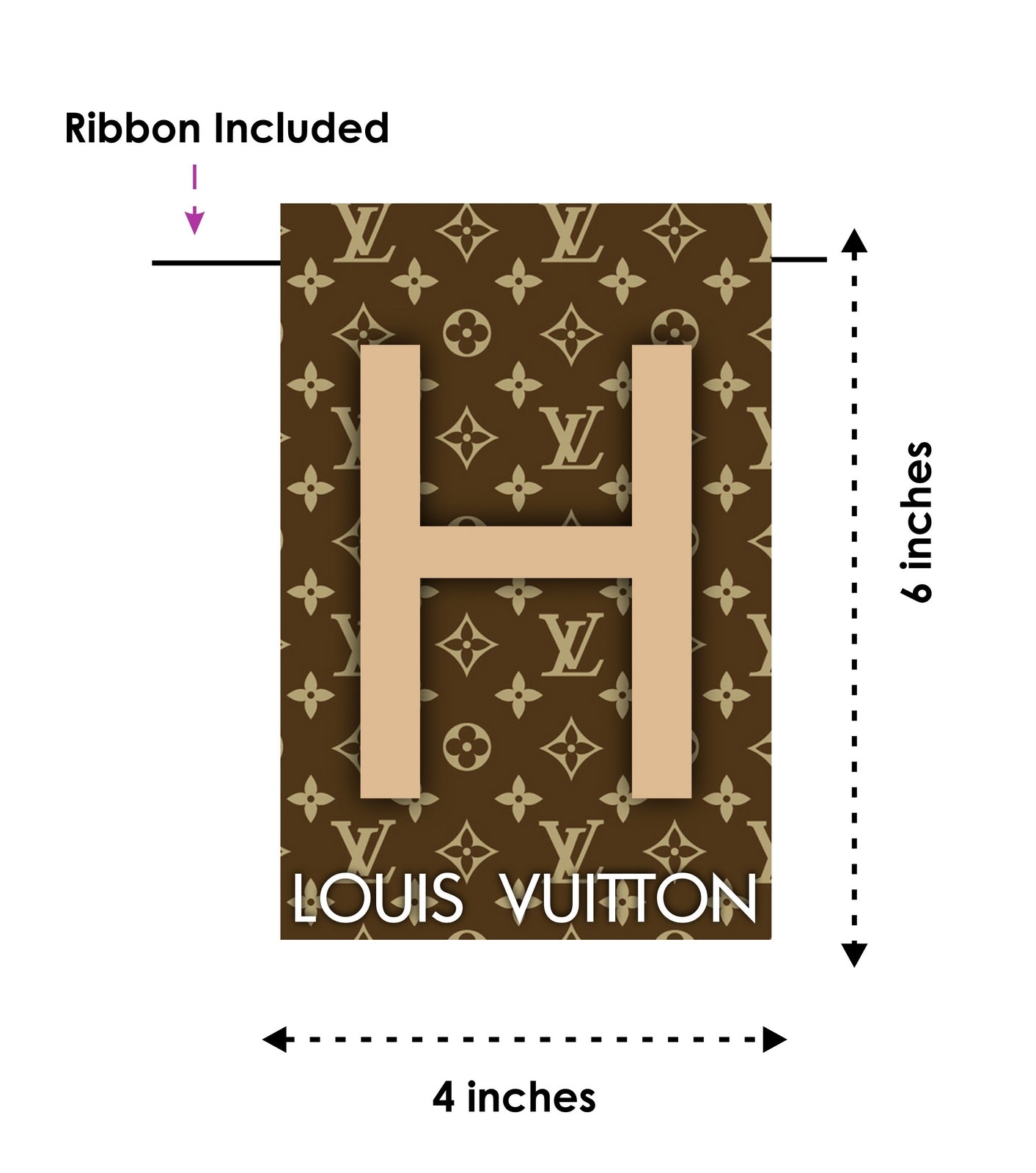 LV Theme Happy Birthday Decoration Hanging and Banner for Photo Shoot Backdrop and Theme Party