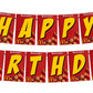 Mcdonalds Theme Happy Birthday Decoration Hanging and Banner for Photo Shoot Backdrop and Theme Party