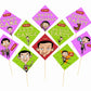 Mr Bean Theme Birthday Photo Booth Party Props Theme Birthday Party Decoration, Birthday Photo Booth Party Item for Adults and Kids