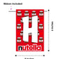 Nuetella Theme Happy Birthday Decoration Hanging and Banner for Photo Shoot Backdrop and Theme Party