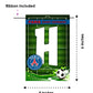 Paris Saint Germain Football Theme Happy Birthday Decoration Hanging and Banner for Photo Shoot Backdrop and Theme Party