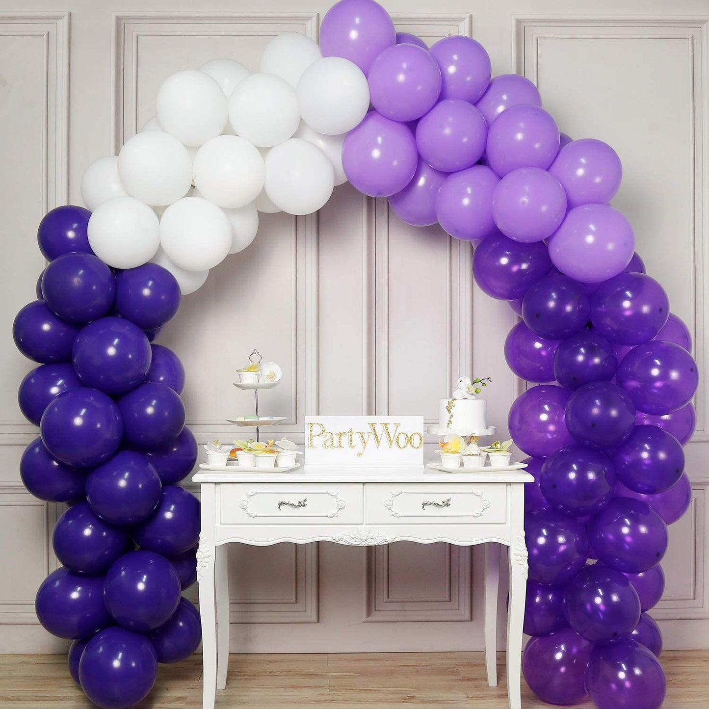 Purple Balloon Pack of 25 for birthday decoration, Anniversary Weddings Engagement, Baby Shower, New Year decoration, Theme Party balloons