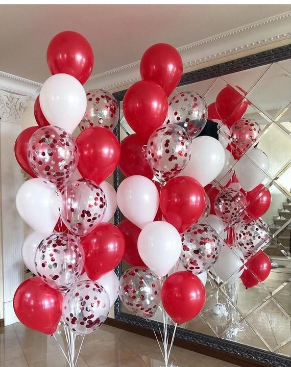 Red Balloon Pack of 25 for birthday decoration, Anniversary Weddings Engagement, Baby Shower, New Year decoration, Theme Party balloons